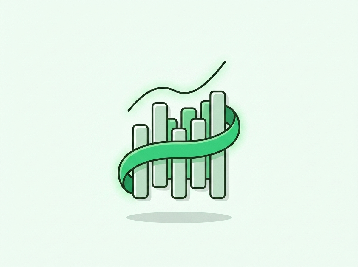 주가지수 비유 일러스트
